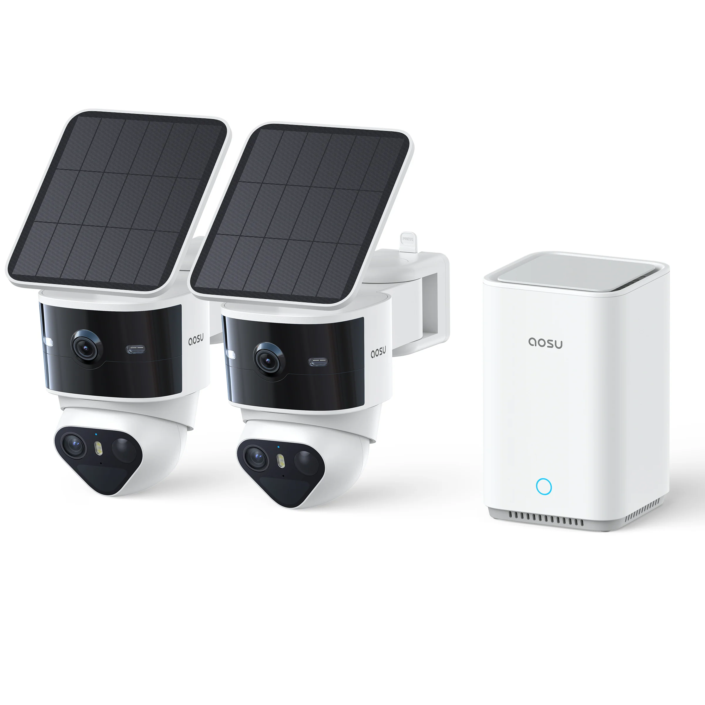 aosu T2 Pro + Video Doorbell Pro + Floodlight Cam Pro + IndoorCam P1 Pro - Image 4